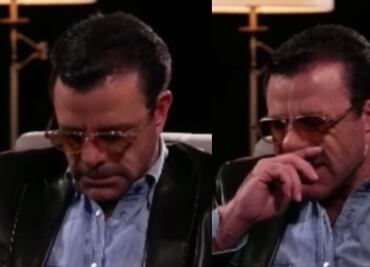 Eduardo Capetillo, entre lágrimas, le pide perdón a su hijo en "Juego de voces"