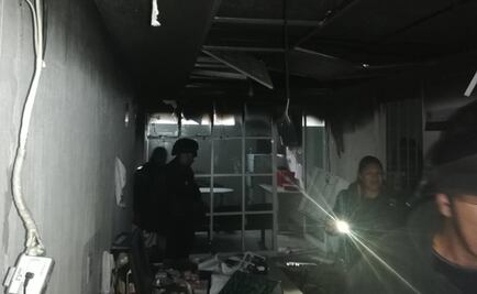 Reportan incendio en el Ministerio Público de Los Reyes La Paz