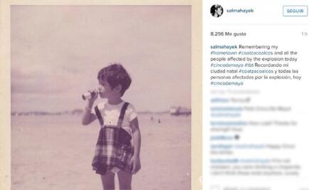 Salma Hayek shares photo of her childhood