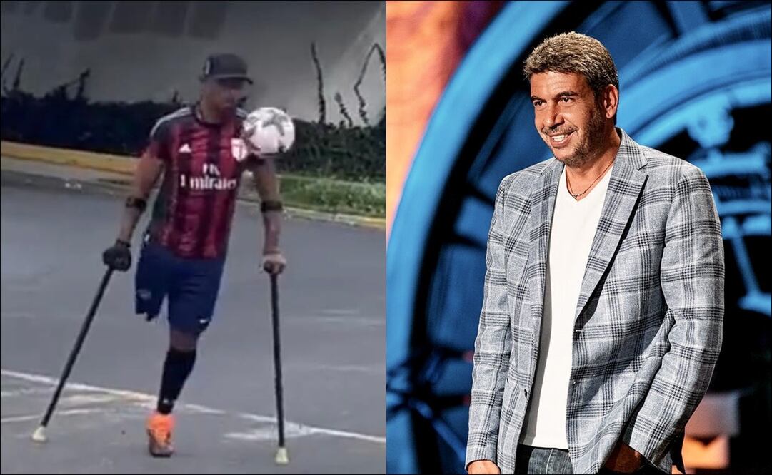 Arturo Elías Ayub regalará 25 mil pesos para que un joven consiga su prótesis de pierna / FOTO: ESPECIAL