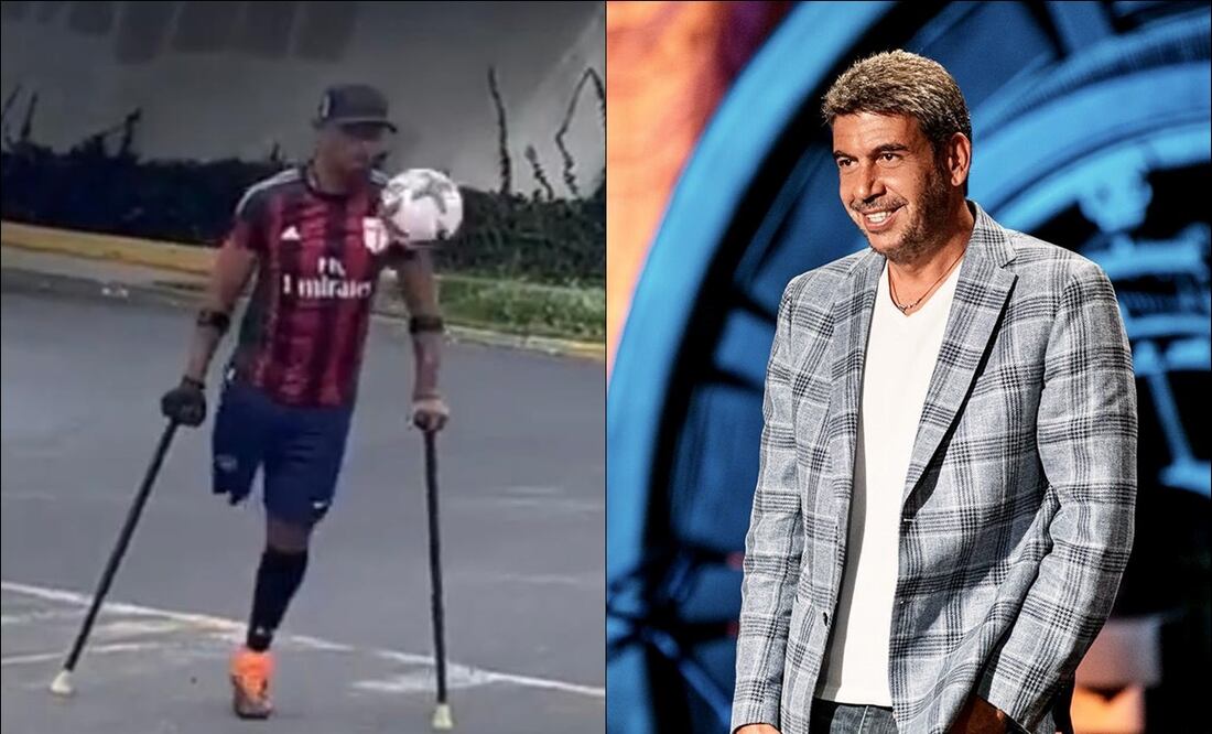 Arturo Elías Ayub regalará 25 mil pesos para que un joven consiga su prótesis de pierna / FOTO: ESPECIAL