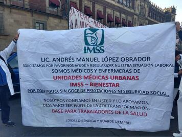Médicos de IMSS-Bienestar acusan despidos injustificados
