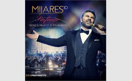 Mijares lanza disco sinfónico desde Bellas Artes