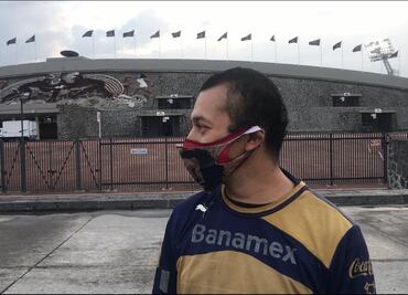 Aficionado de Pumas fue a CU sin saber que no podía entrar al estadio