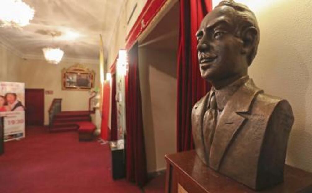El fantasma que tiene su propio camerino en un teatro