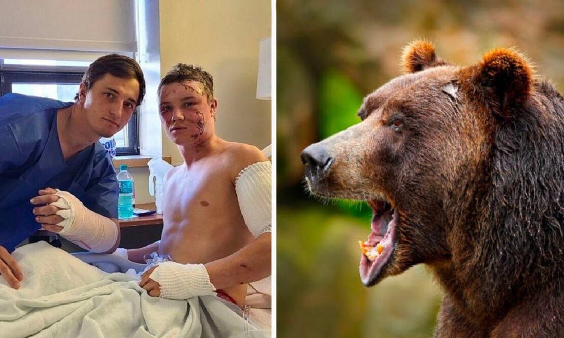 Brady Lowry y Kendall Cummings son los protagonistas de esta increíble historia. FOTO: APEMAN STRONG / iStock