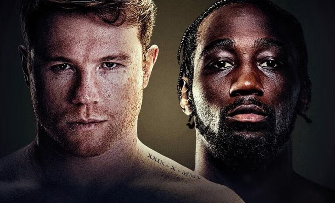 Canelo Álvarez y Terence Crawford - Foto: Especial