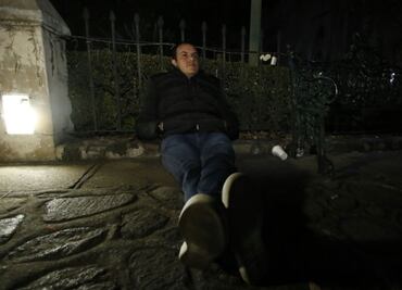 Video. 'Cuau' protesta con huelga de hambre por juicio político