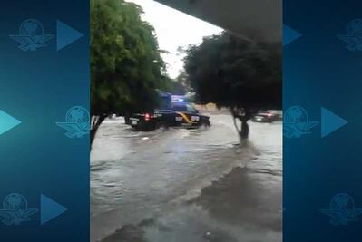Se registran inundaciones por lluvias en Azcapotzalco y GAM
