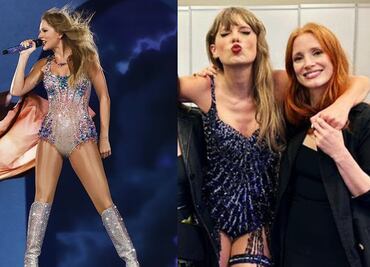 Jessica Chastain vino a CDMX para ver a Taylor Swift