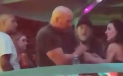 Captan en video a presidente de la UFC agarrándose a cachetadas con su esposa en club de Cabo San Lucas