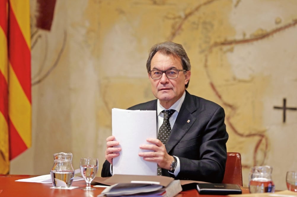 El presidente de la región catalana, Artur Mas, en imagen del 29 de diciembre pasado (ESPECIAL)
