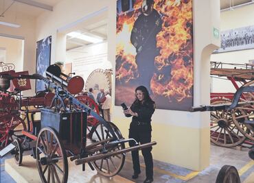 “Este lugar acerca a los niños al sueño de ser bombero”