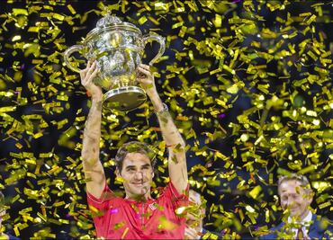 Federer gana su título 103 en Basilea y se acerca a la marca de Jimmy Connors