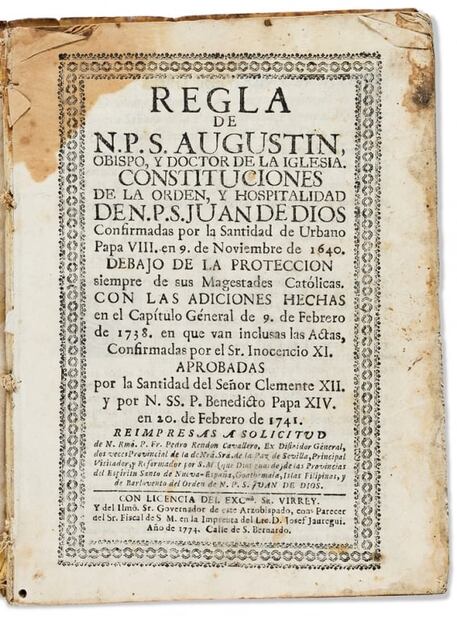 Subastan documentos históricos de México en Nueva York