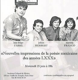 Elenco de “Siempre en Domingo” leerá poesía en París