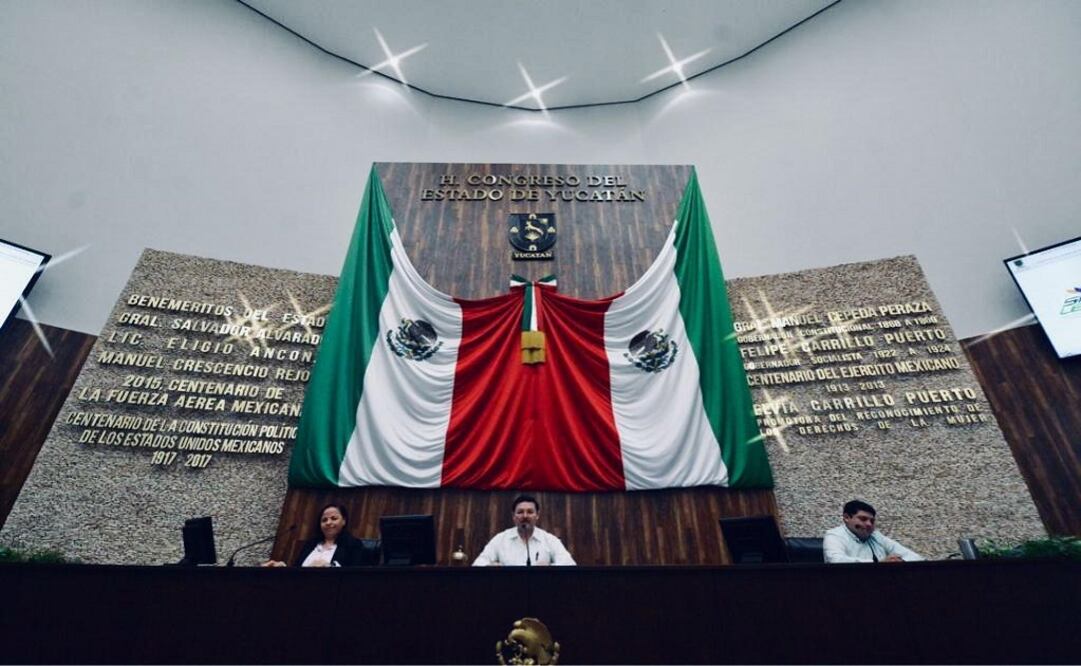 Foto: Tomada de Twitter: @CongresoYucatan