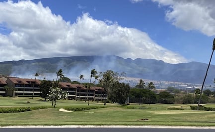 Hawái suspenden orden de evacuación cerca del sitio del incendio forestal de Lahaina
