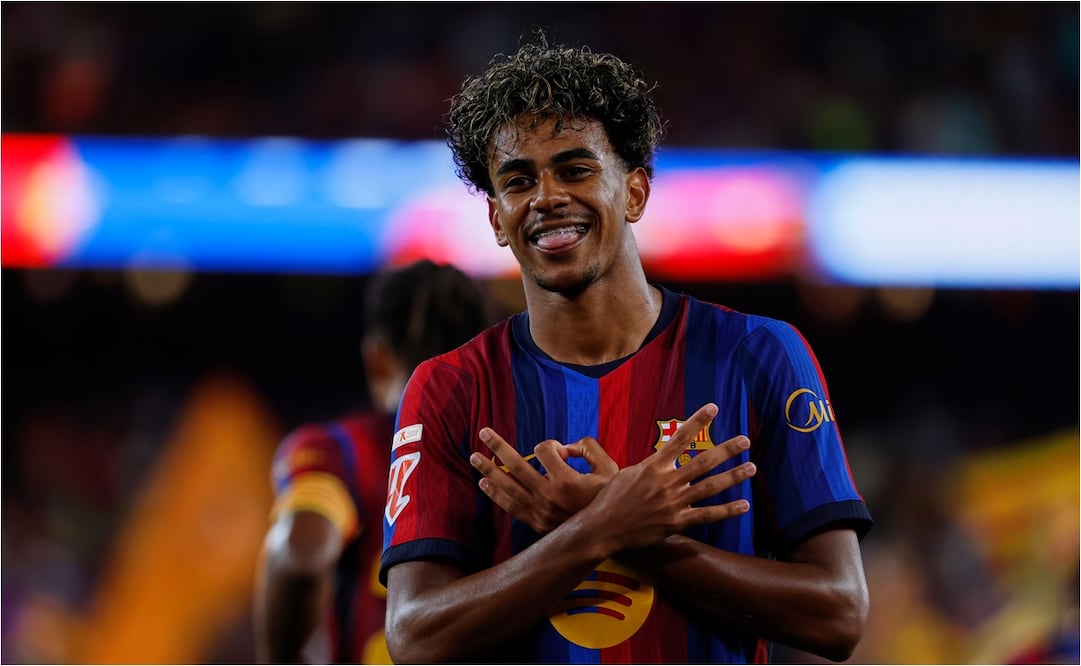 FOTO: Lamine Yamal deja claro su objetivo: conquistar la Champions League - AP