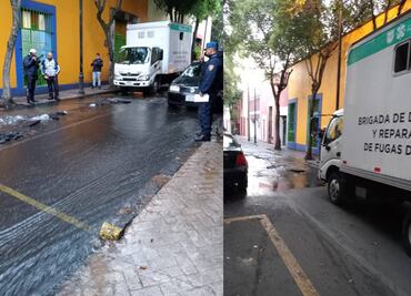 Video. Reportan mega fuga de agua potable en Tlalpan