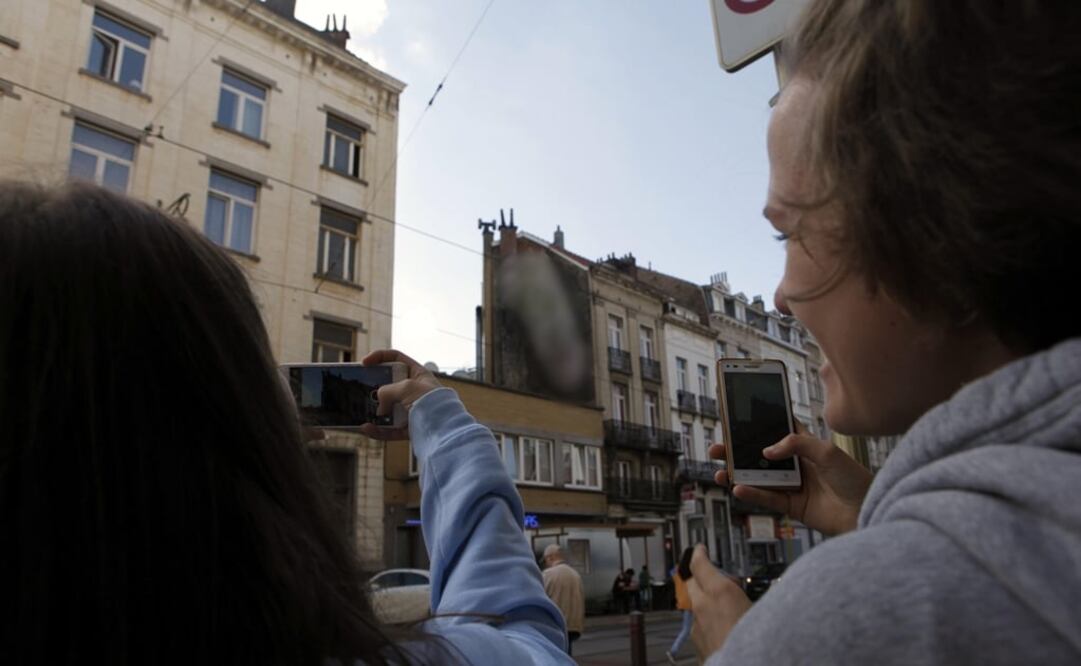 Los grafitis con alto contenido sexual han aparecido en edificios de Bruselas desde septiembre. Foto: Archivo