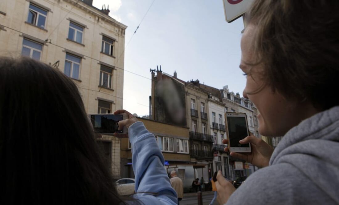 Los grafitis con alto contenido sexual han aparecido en edificios de Bruselas desde septiembre. Foto: Archivo