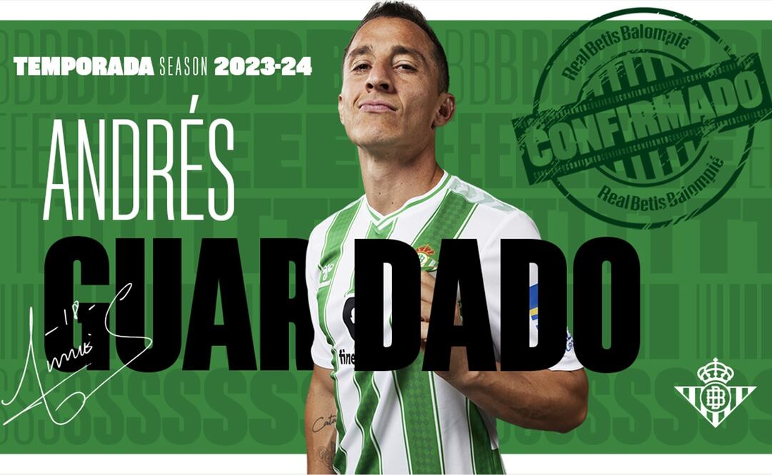 Andrés Guardado renueva una temporada más con el Betis ¡Seguirá el 'Principito' en Europa!