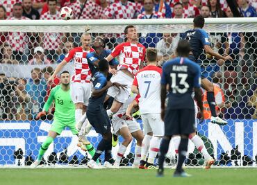 Autogol de Mandzukic en la final de Rusia 2018
