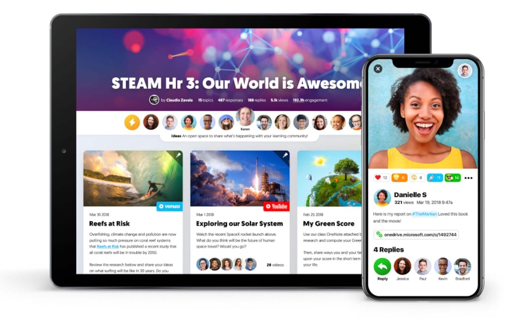 De esta forma, Microsoft se refuerza en las aulas, donde ya intentó hacerse un hueco con Office 365 para Educación