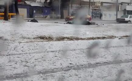 Reportan lluvia y granizo en 9 delegaciones