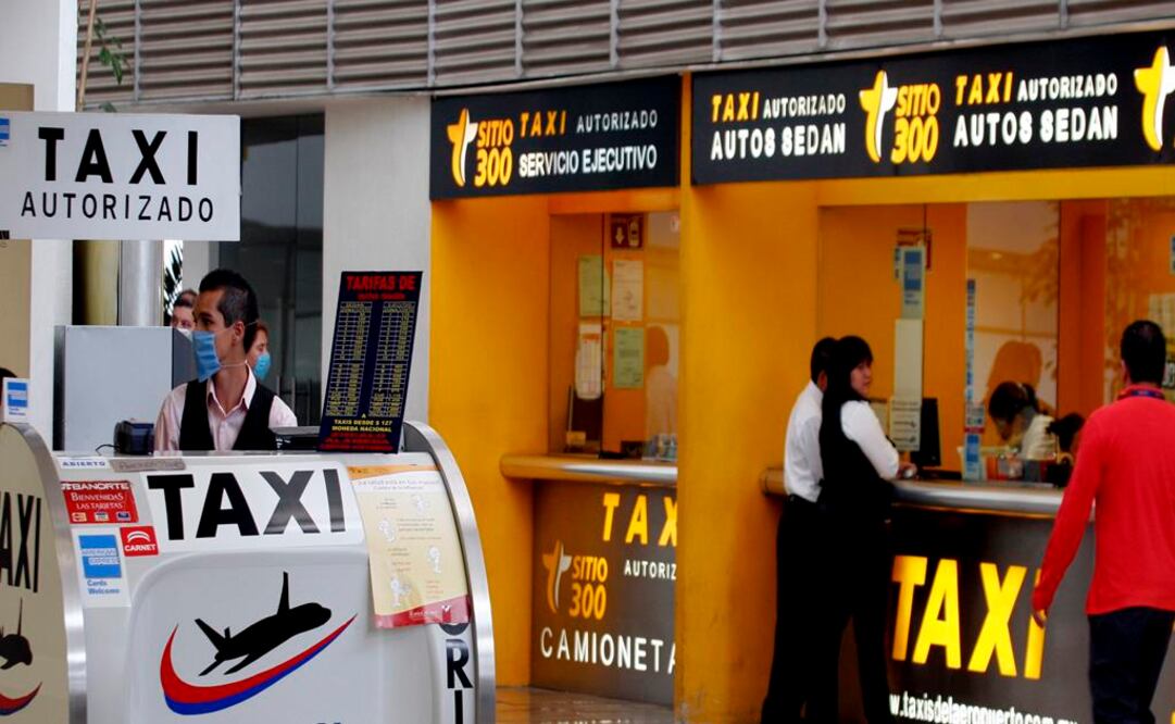 Taxistas del AICM alistan amparo contra multa de la Cofece