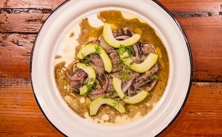 #RECETA callo de hacha con salsa petrolera