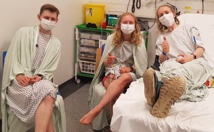 Viral: se toman selfie justo cuando los alcanza un rayo