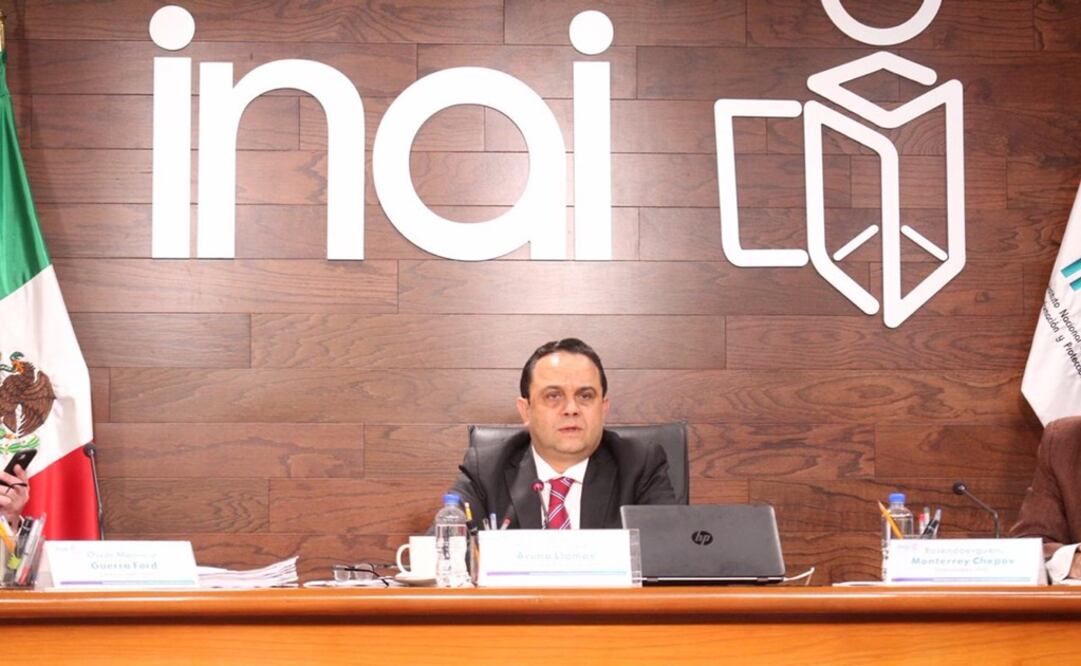 Francisco Javier Acuña, comisionado presidente del Inai. Foto: Especial