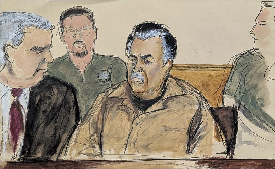 Ismael "El Mayo" Zambada es presentado a juicio el 18 de octubre del 2024. Foto: Elizabeth Williams/AP