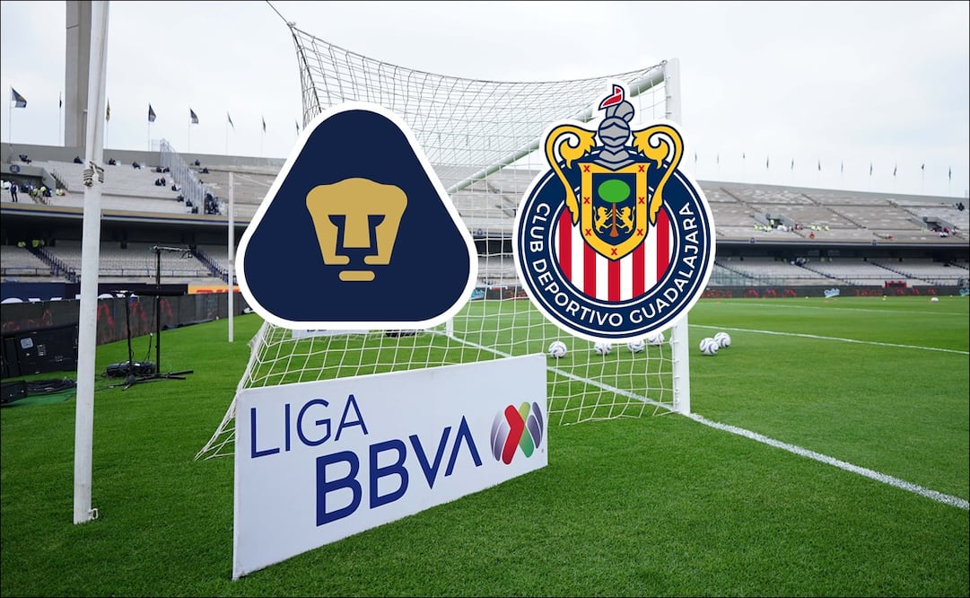 Pumas recibe a Chivas en el Estadio Olímpico Universitario / Foto: Especiales