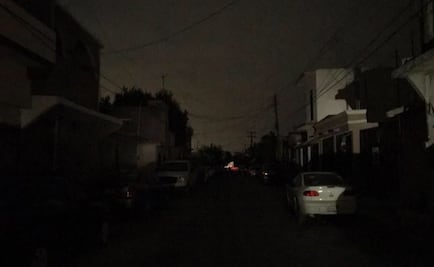 Se registran nuevos apagones en el norte de Tamaulipas