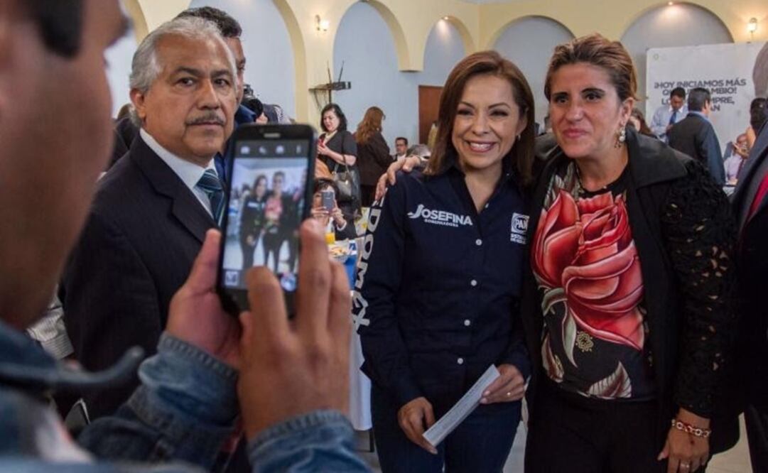 La candidata panista se reunió con pequeños y medianos empresarios de Coacalco. /Especial