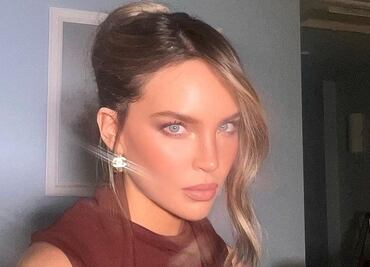 Belinda sorprende con las cejas decoloradas