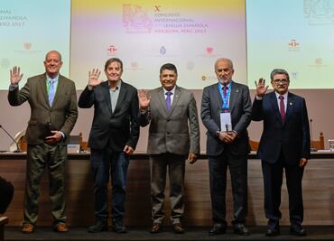 Congreso Internacional de la Lengua Española en Arequipa arranca en medio de discrepacias entre la RAE y el Instituto Cervantes