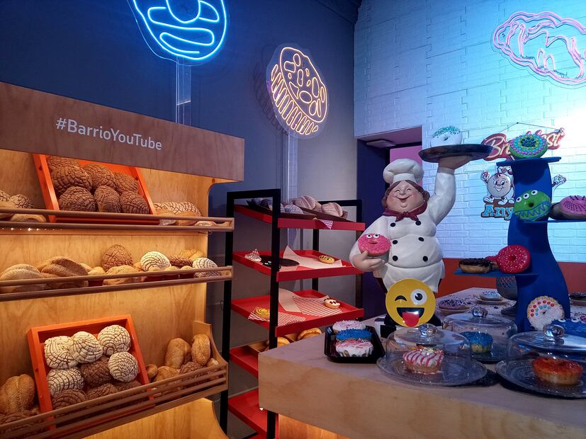 Barrio YouTube ofreció experiencias inmersivas a sus creadores basadas en las verticales de mayor consumo. Foto: Fernanda OH / EL UNIVERSAL