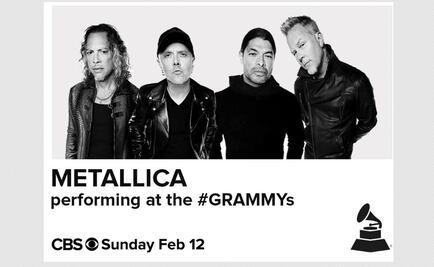 Metallica, Legend y Underwood actuarán en los Grammy 2017