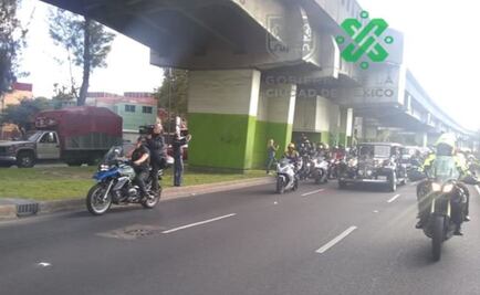 Participan más de mil policías capitalinos en cortejo fúnebre de José José 