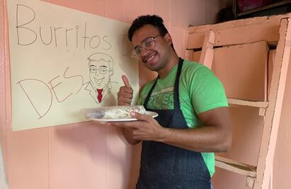 Este es el “DesEbrard”, el burrito que dedicaron a Marcelo Ebrard en negocio de Ciudad Juárez 