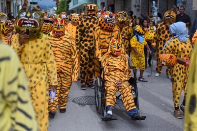 Pese a violencia, realizan tradicional “Tigrada” en Chilapa