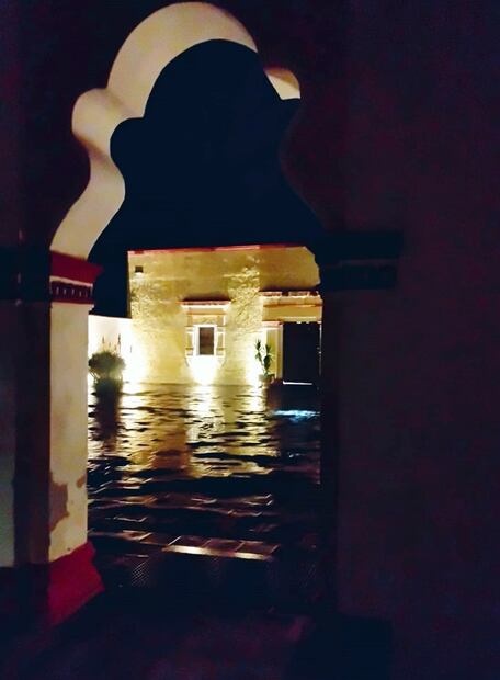 La oración católica de la Magnífica está inscrita en latín y de manera inversa en las vigas del techo de “La Casa del Diablo”. Foto: Mauricio Meléndez/Cortesía.