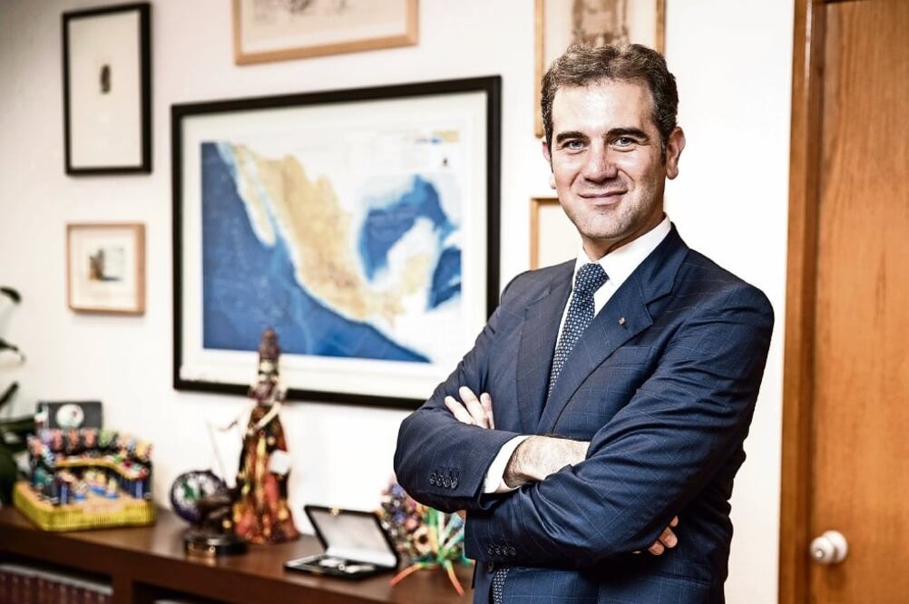 Consejero presidente del Instituto Nacional Electoral, Lorenzo Córdova. Foto: GERMÁN ESPINOSA. EL UNIVERSAL