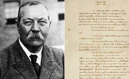 A subasta, manuscritos de Arthur Conan Doyle