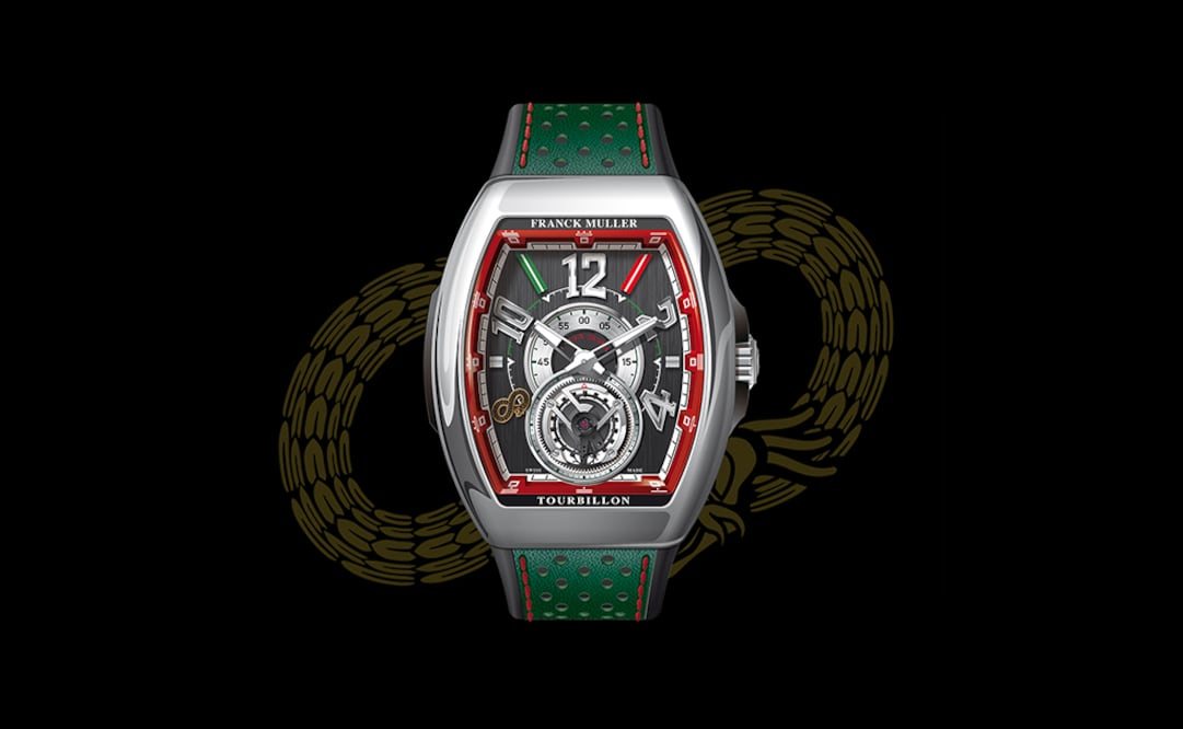 Vanguard Rally Maya Tourbillon es una edición de 5 piezas que monta el calibre inhouse MVT 2001 R11.