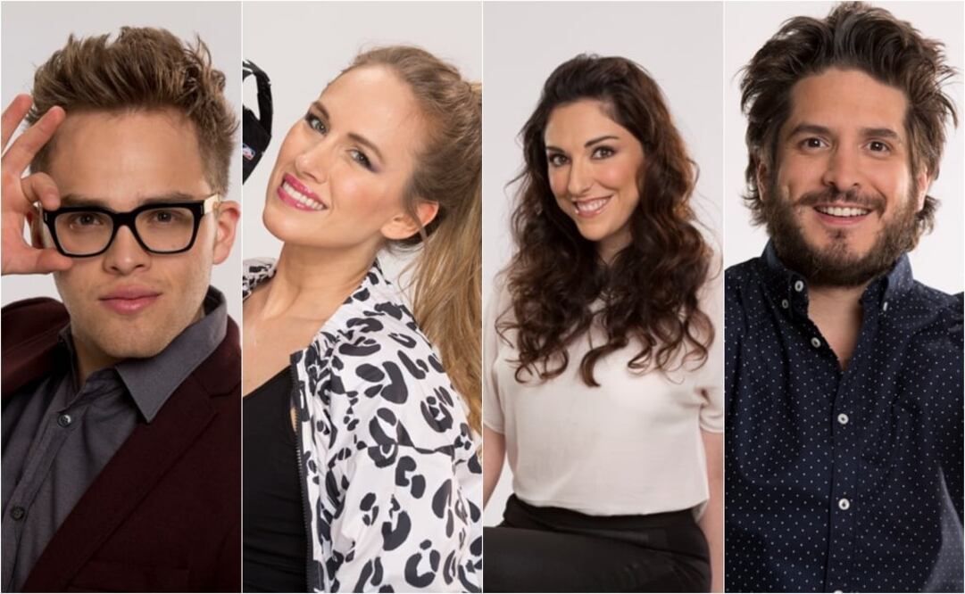 (i-d) Yurem, Erika Bruni, Sandra Corcuera y Carlos Trillo  FOTO: CORTESÍA